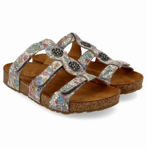 Haflinger Alice Sandalen Dames Diepgrijs | DVL376CT