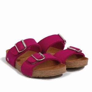 Haflinger Anabel Sandalen Heren Roze Rood | DCV5754FR