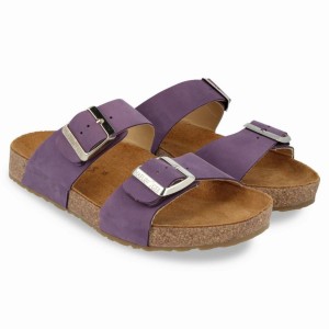 Haflinger Andrea Sandalen Dames Paars | CDO753OK