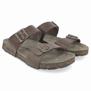 Haflinger Andrea Unlined Sandalen Dames Bruin | GZI9999JL