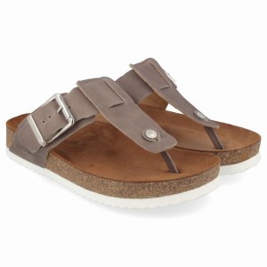 Haflinger Cora Sandalen Dames Lichtbruin | YEF6382KB