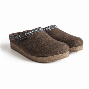 Haflinger Gz Klompen Heren Chocola | FQK451ZM