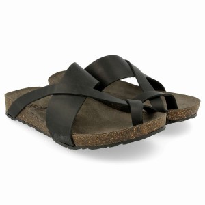 Haflinger Jackie Sandalen Dames Zwart | ZIM9159ZC