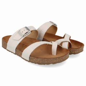 Haflinger Juno Sandalen Dames Wit | RQE817WG