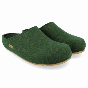 Haflinger Michl Klompen Heren Groen | RDM2732XG