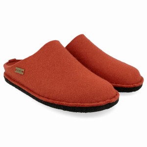 Haflinger Soft Novelty Pantoffels Dames Oranje | ACK8692HO