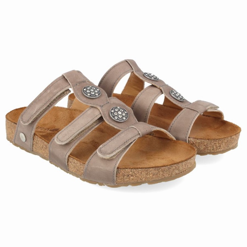 Haflinger Alice Sandalen Dames Beige | DQZ5152DM