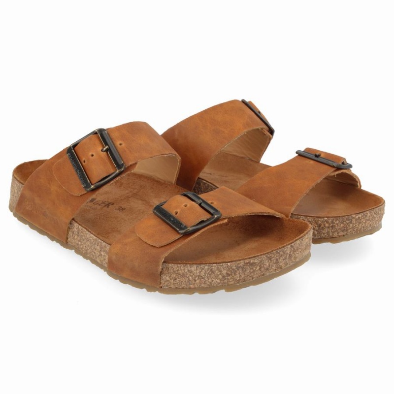 Haflinger Andrea Sandalen Dames Bruin | CES6176IX