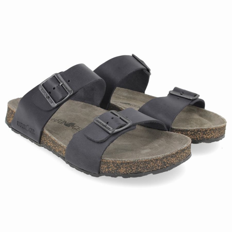 Haflinger Andrea Unlined Sandalen Dames Diepgrijs | YDR1250OZ