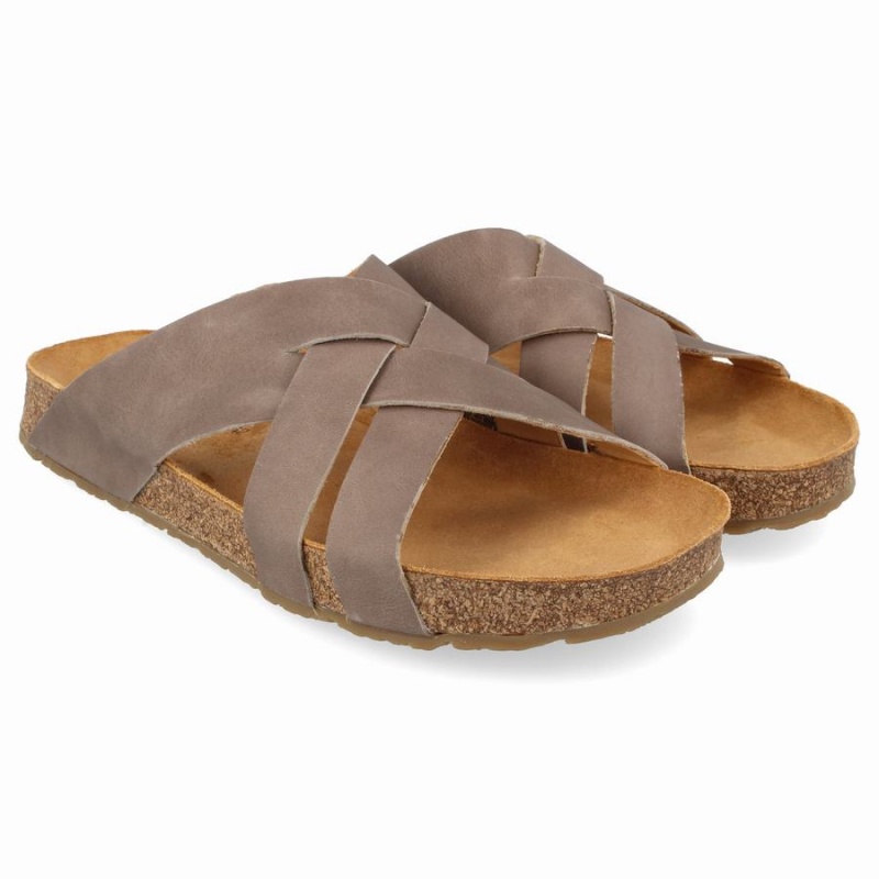 Haflinger Bo Sandalen Dames Lichtbruin | SHE9894AS