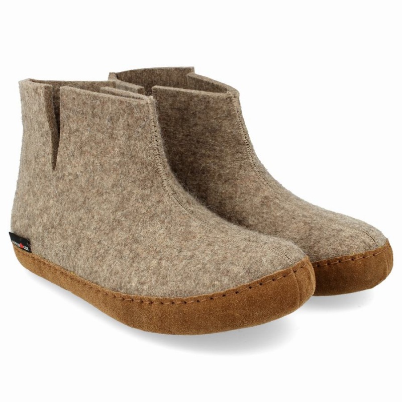 Haflinger Emils Laarzen Heren Beige | CXB154LA