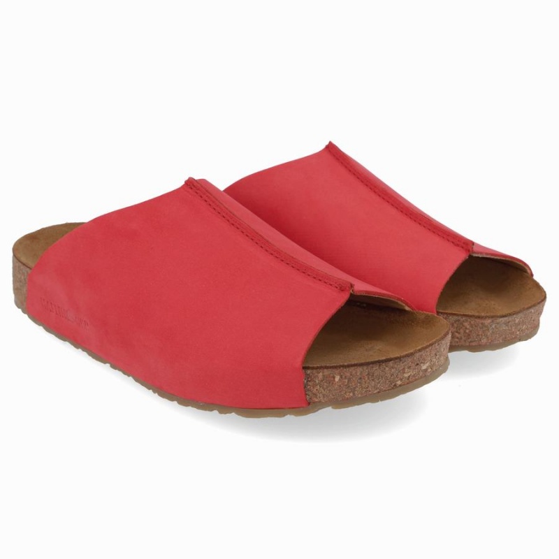 Haflinger Fortuna Sandalen Dames Rood | UBO9662JI