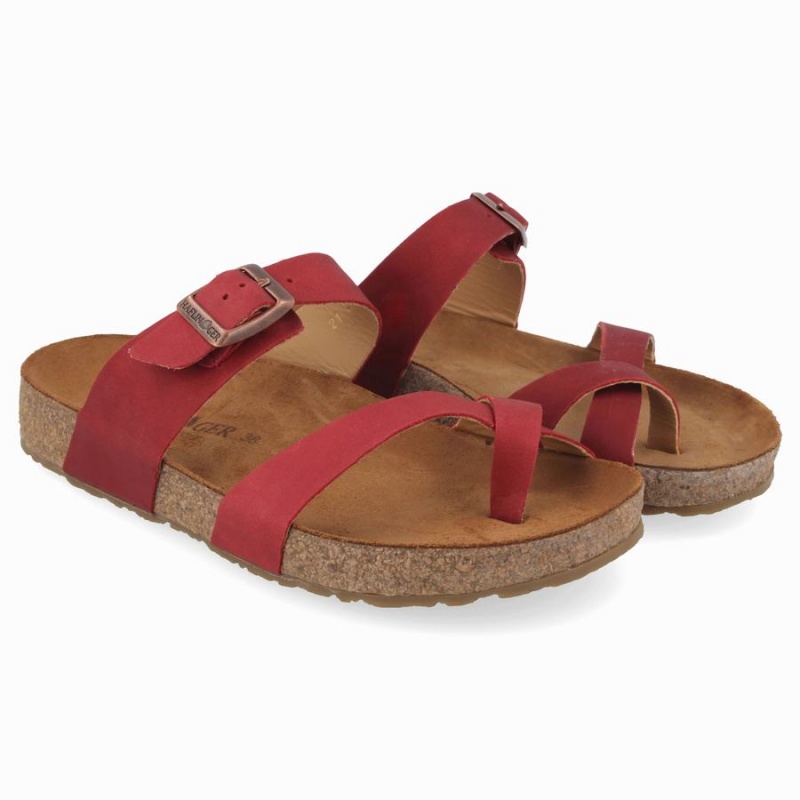 Haflinger Juno Sandalen Dames Roze | RYW1172JP