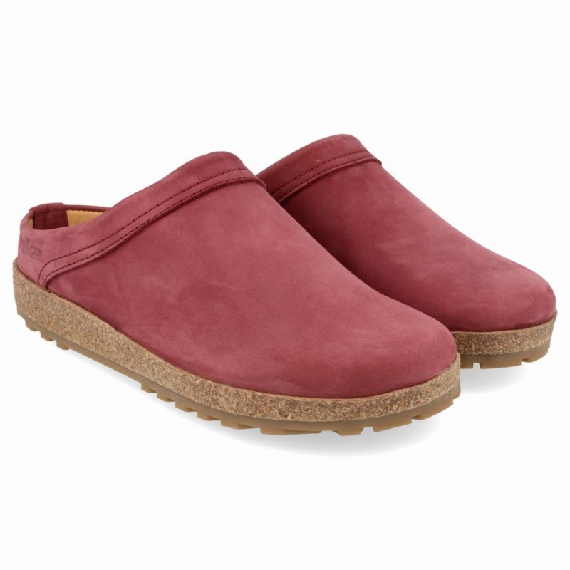 Haflinger Malmo Klompen Dames Roze Rood | BLY8367RG