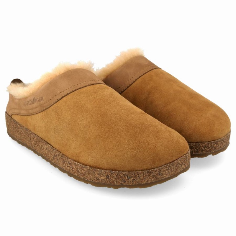 Haflinger Snowbird Klompen Dames Bruin | IEU8896CX